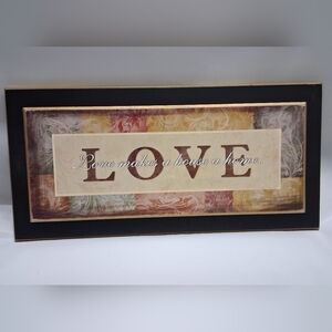 Love Wall Art Decor